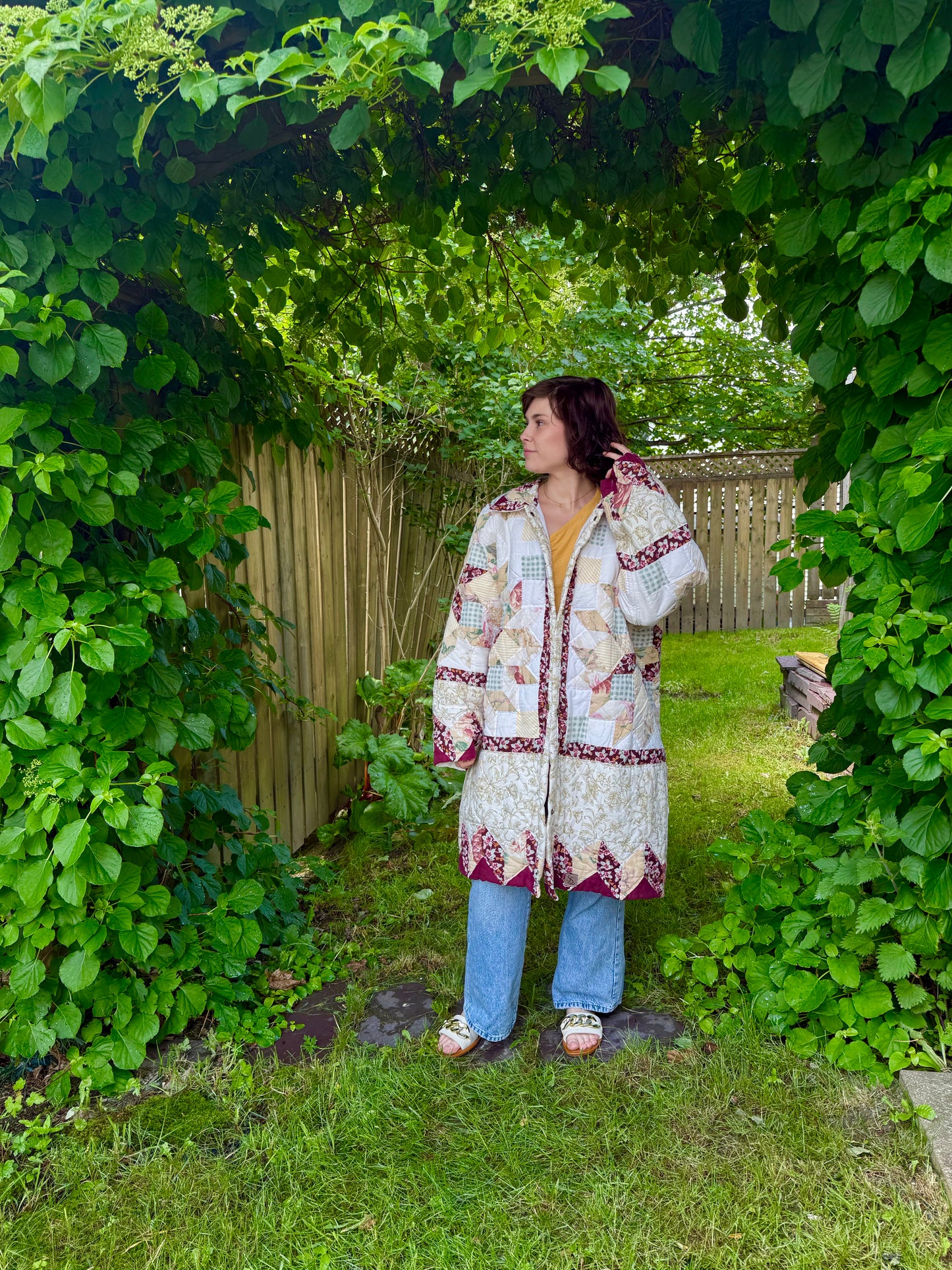 The Roomy Ronnie Quilt Coat