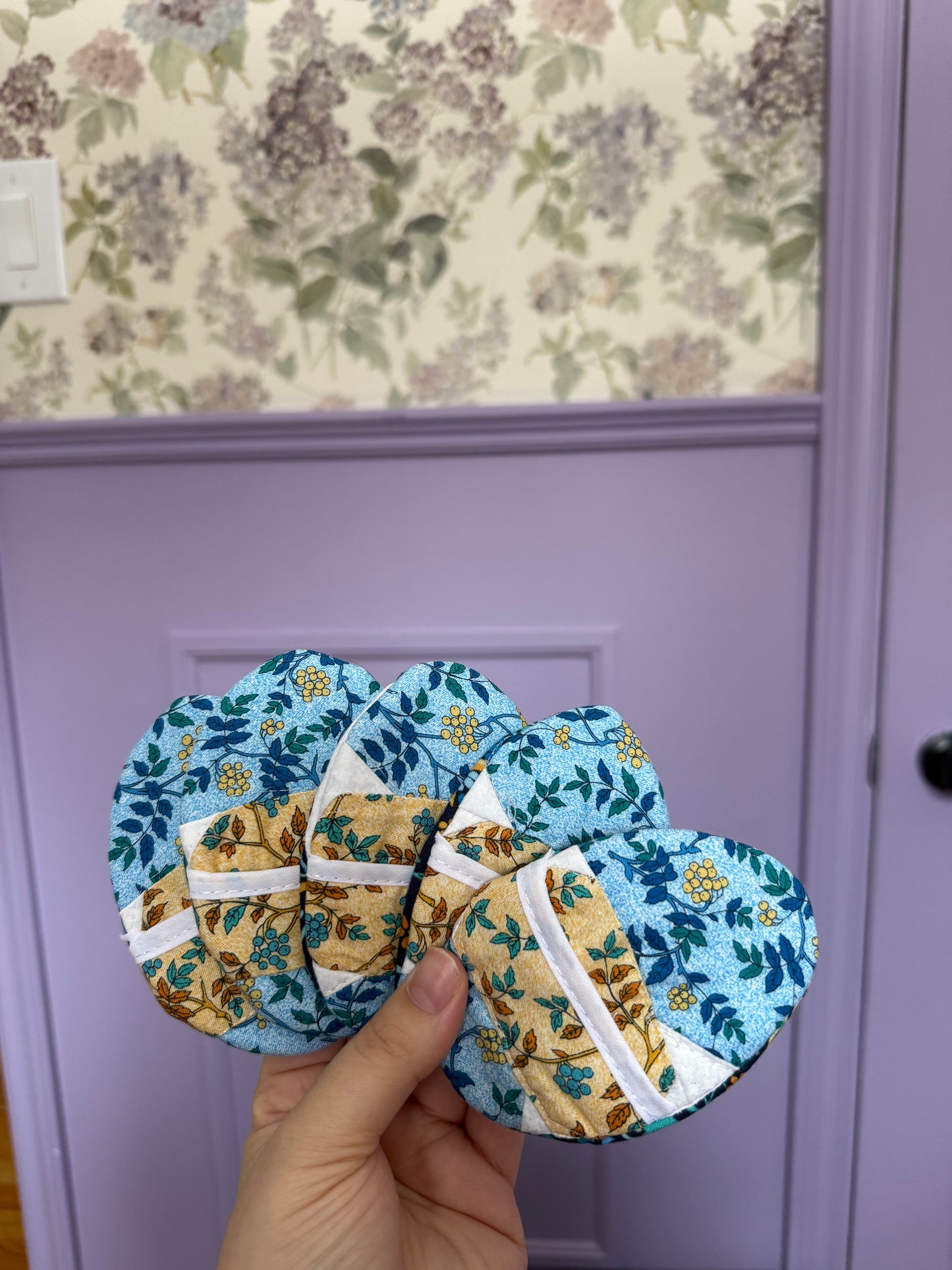 Heirloom Quilt Easter Egg Set #6