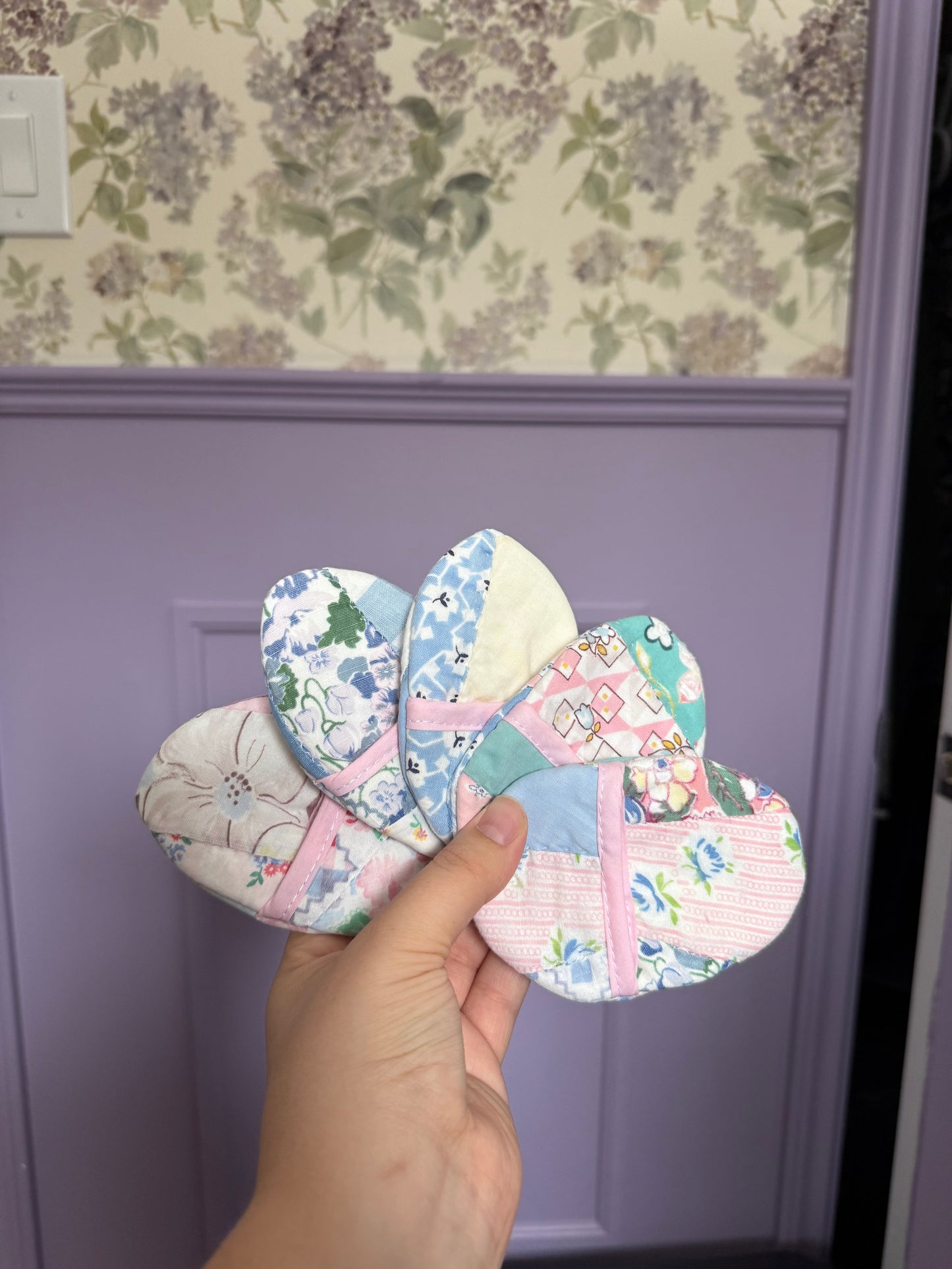 Heirloom Quilt Easter Egg Set #2