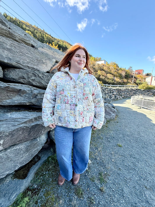 The Faye Quilt Coat [Roomy]