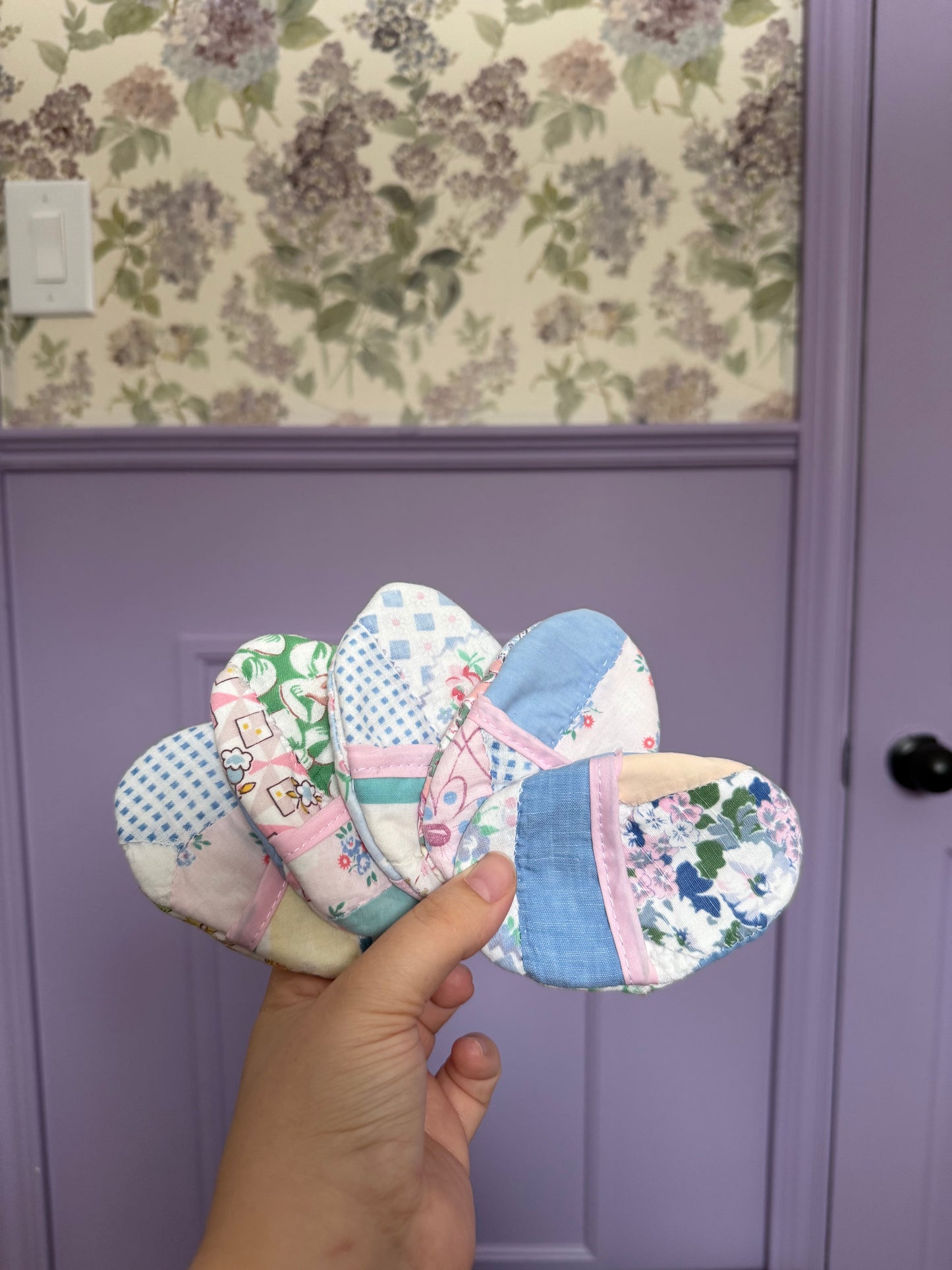 Heirloom Quilt Easter Egg Set #5