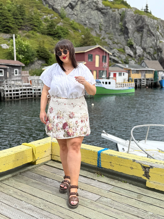 The Roomy Clara QUILT WRAP SKIRT